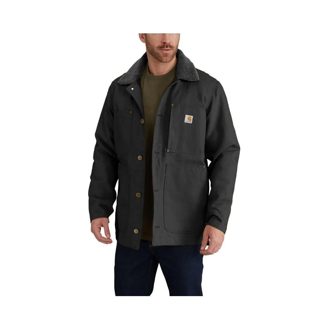 Carhartt Men's Full Swing Chore Coat Fleece Lined Jacket