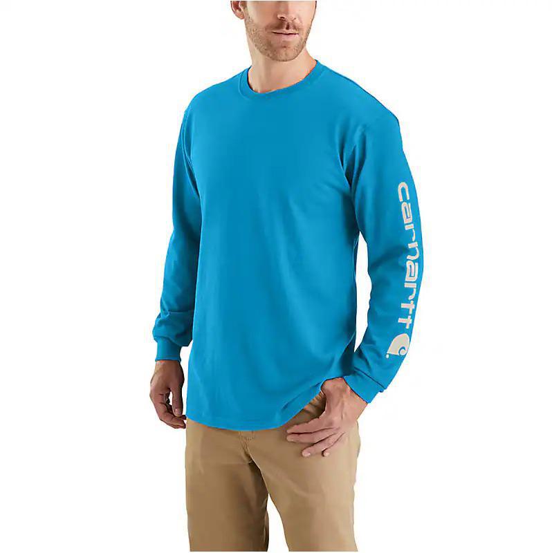 Carhartt Men's Loose Fit Heavyweight Graphic Long Sleeve K231-HF2 weis-western-wear