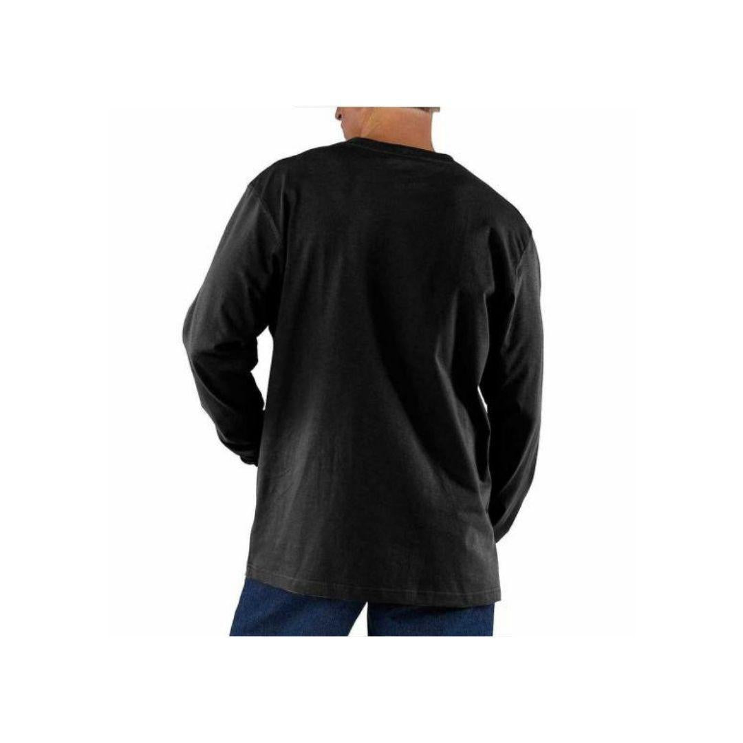 Carhartt Men's Loose Fit Heavyweight Long Sleeve Pocket T-Shirt weis-western-wear