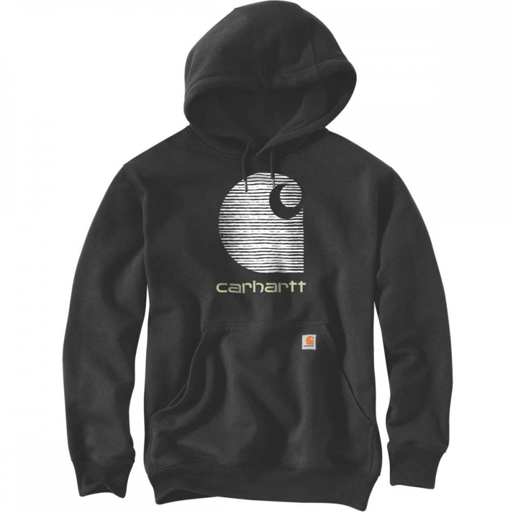 Carhartt Men’s Rain Defender Loose Fit Midweight "C" Logo Graphic Sweatshirt