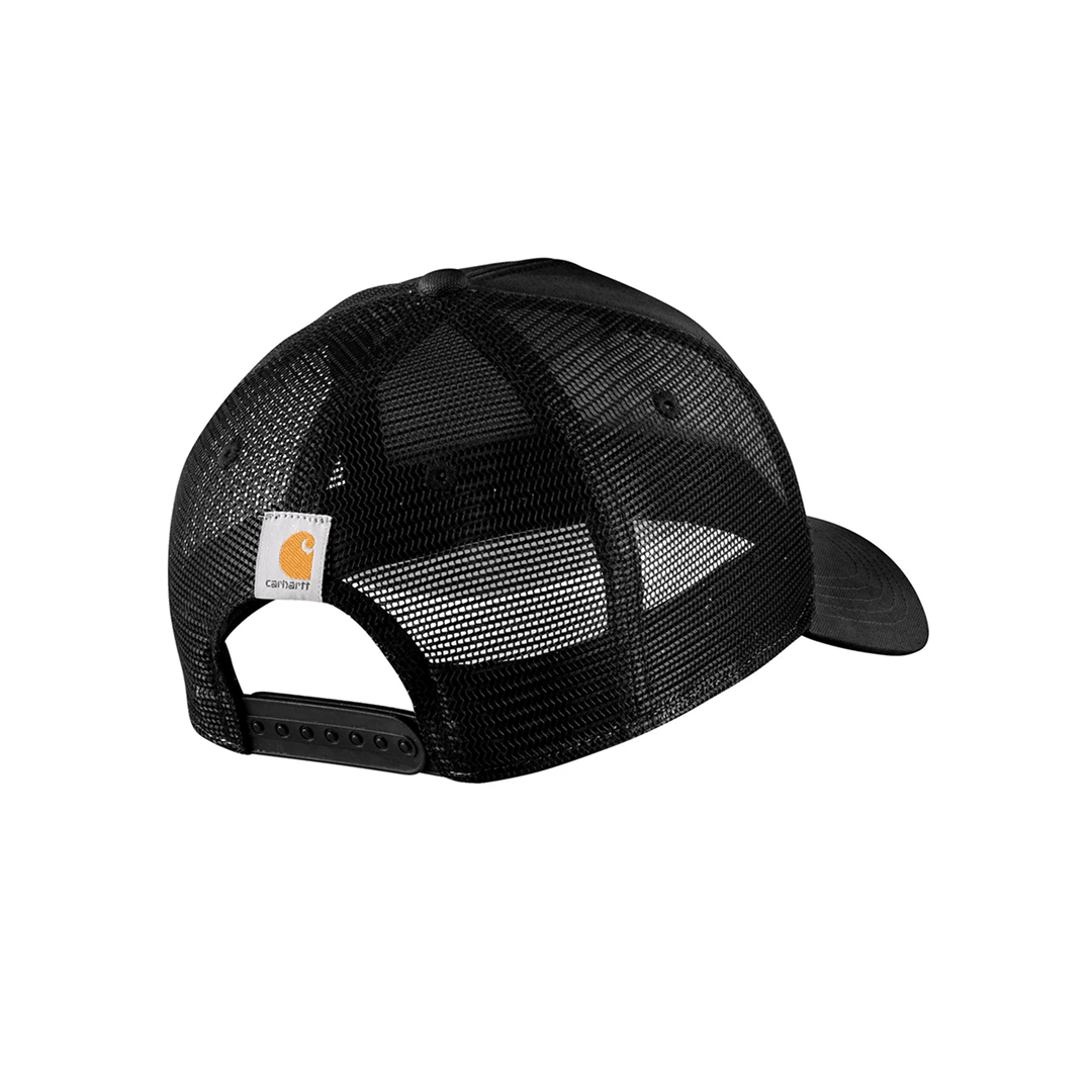 Carhartt Rugged Flex® Twill Mesh-Back Script Patch Cap Black - Carhartt