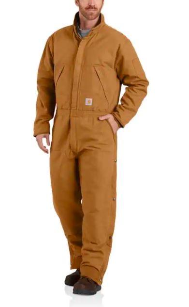 Carhartt Work Men's Coverall Arctic Lined Duck