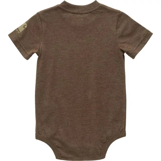 Carhartt Infant Boy's Short Sleeve Deer Onesie