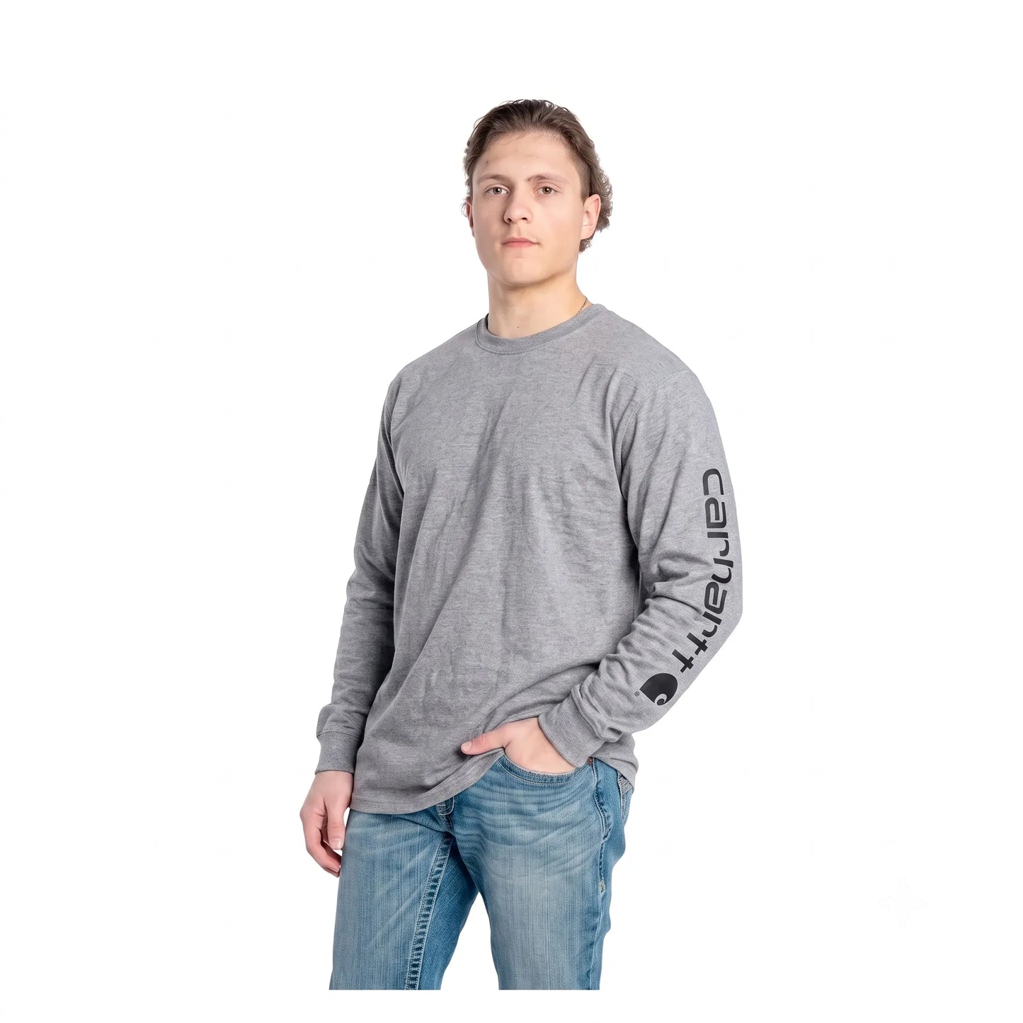 Carhartt Men’s T-Shirt Long Sleeve Loose