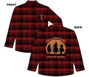 Changes Men's Yellowstone Flannel Shirt - Clearance