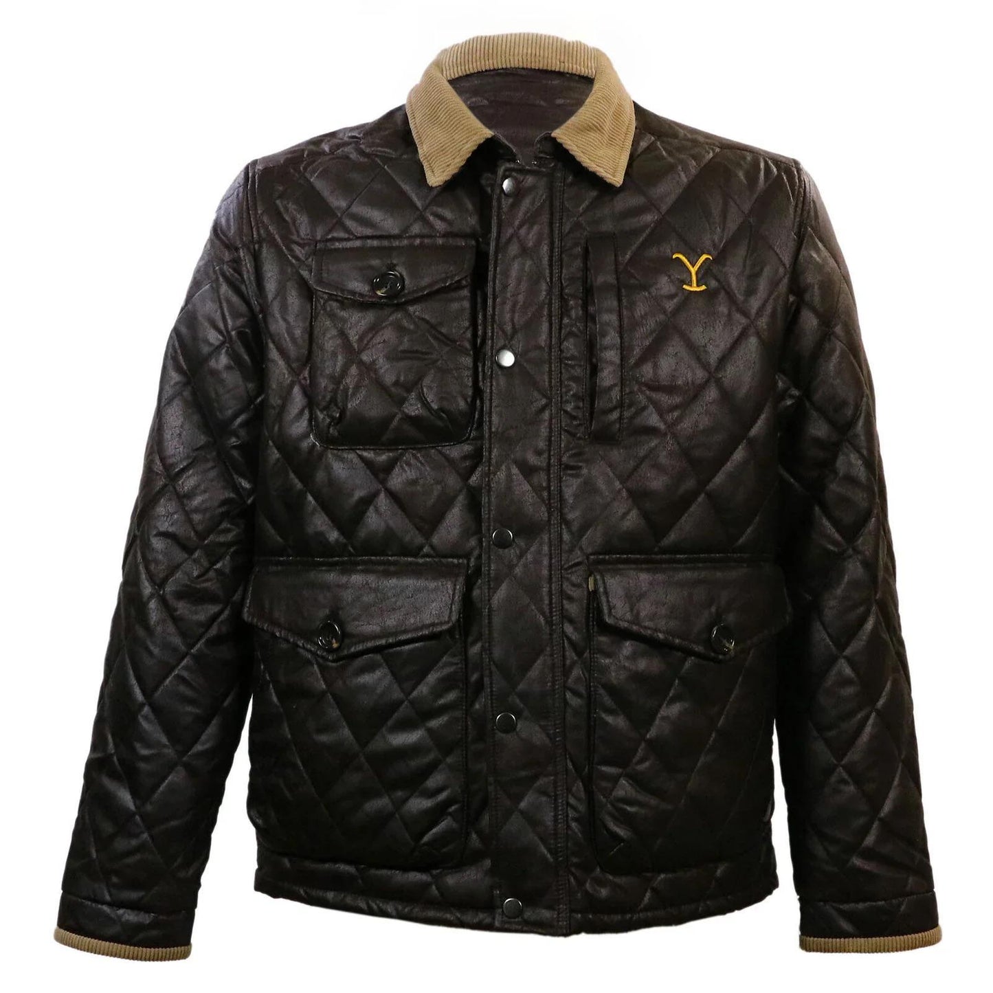Changes Men's Yellowstone Pleather Jacket - Clearance