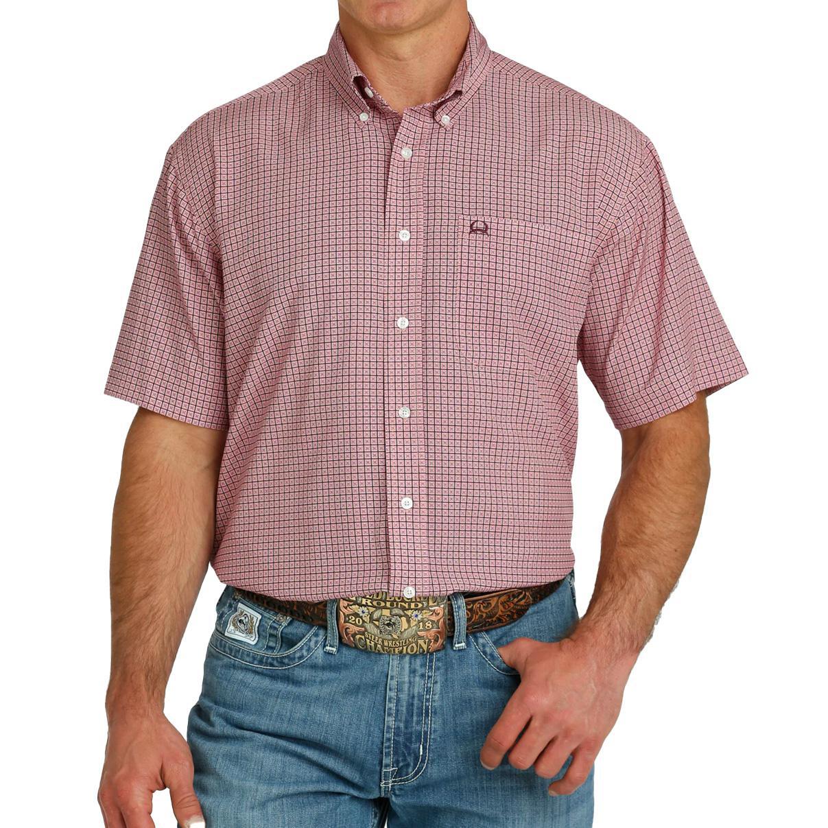 Cinch Men's ArenaFlex Short Sleeve Western Shirt