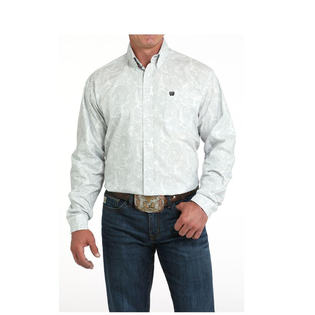Cinch Men's Button Up Long sleeves Shirts MTW1105984 - Cinch