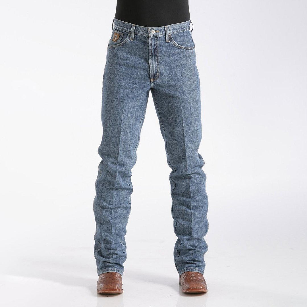 Cinch Men's Jeans Bronze Label Original Rise Slim Tapered Leg