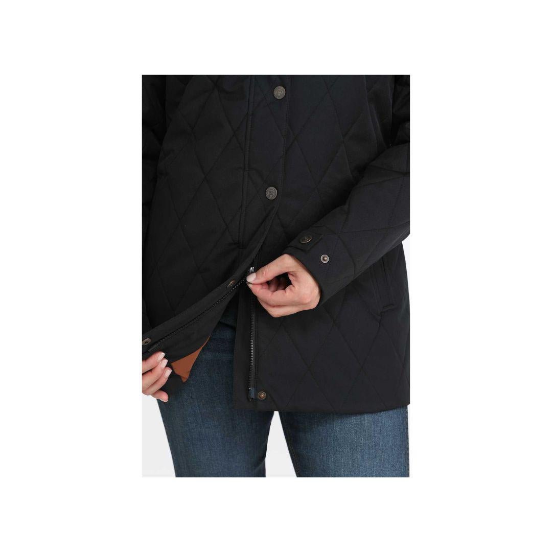 Cinch Women's Barn Coat Black-CLEARANCE - Cinch