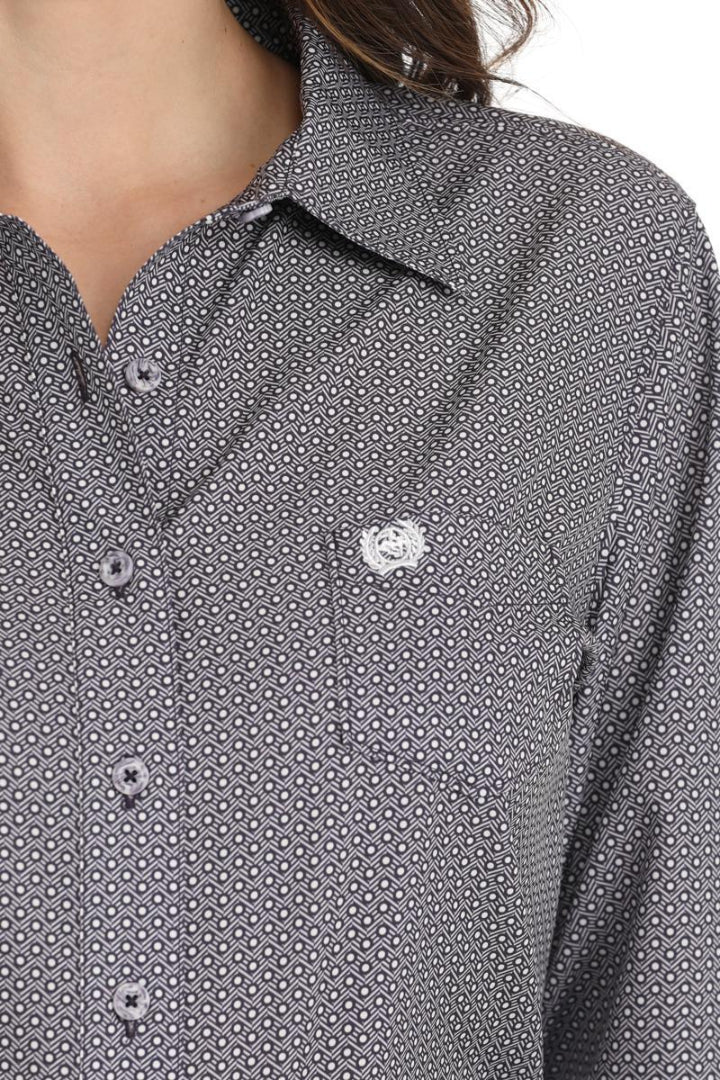 Cinch Women's Long Sleeve Arena Flex Button up