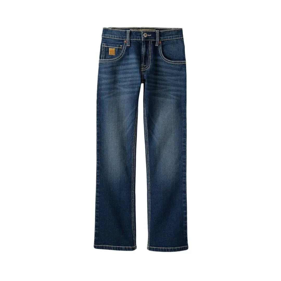 Cinch Boy’s Jeans Slim Fit- Dark Stonewash