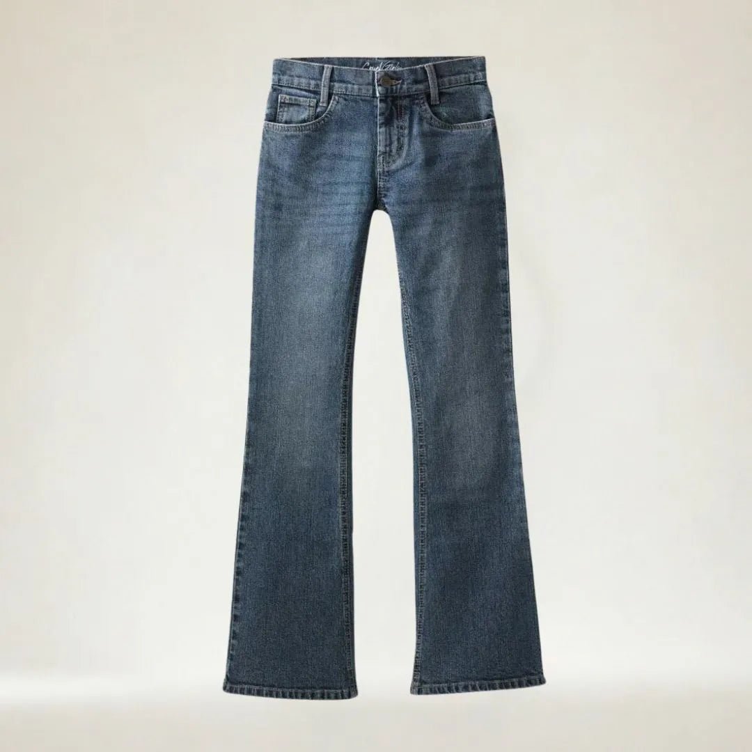Cinch Girl's Lucy Medium Indigo Stone Bootcut Jean - Cinch