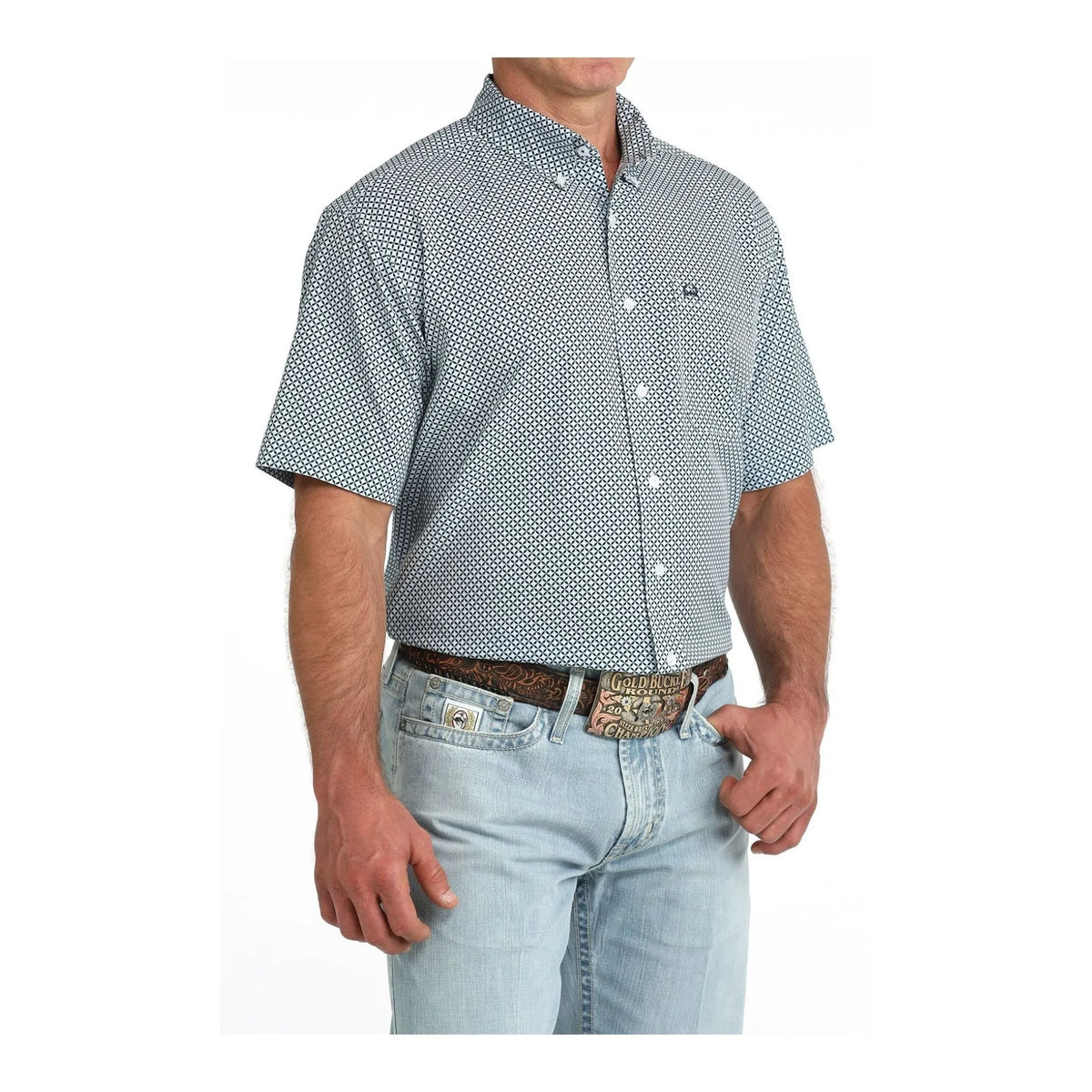 Cinch Men's ArenaFlex Button Up Short Sleeve - Cinch