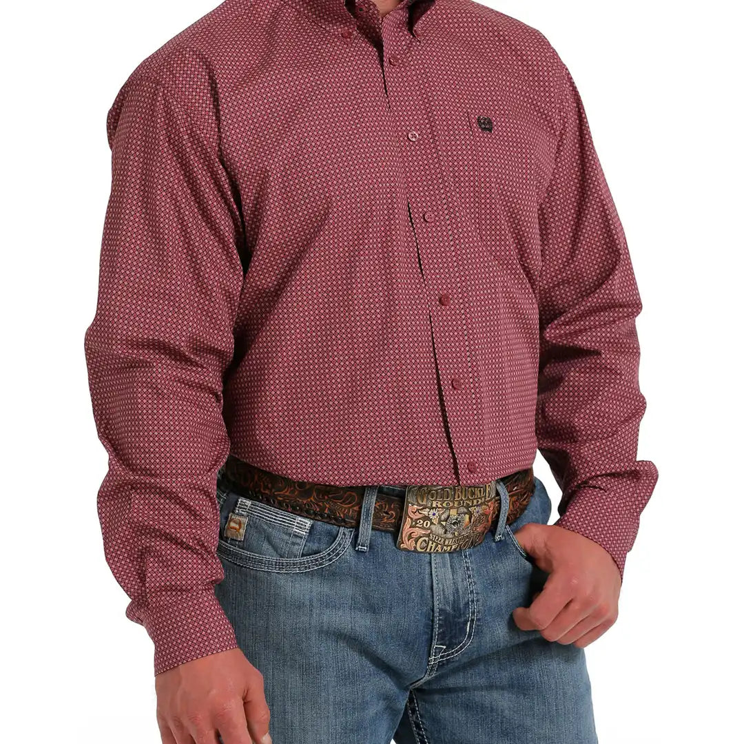 Men’s Cinch Long Sleeve Button Up