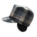 Crown Cap Small Plaid Stockman Mineral Grey weis-western-wear