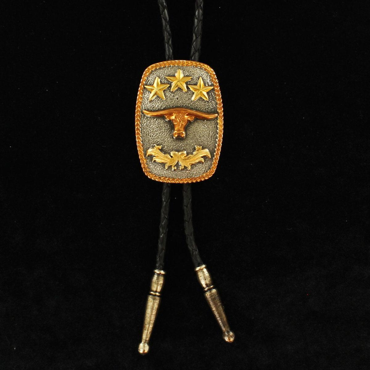 Crumrine Western Bolo Tie Longhorn
