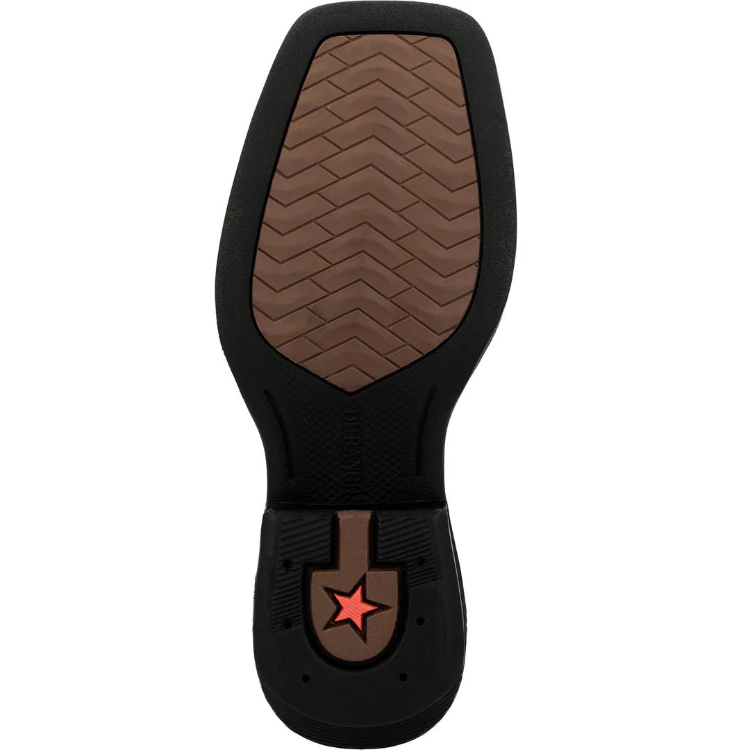 Durango Boy's Shyloh Brawny Brown/Black Onyx Cowboy Boots - Durango