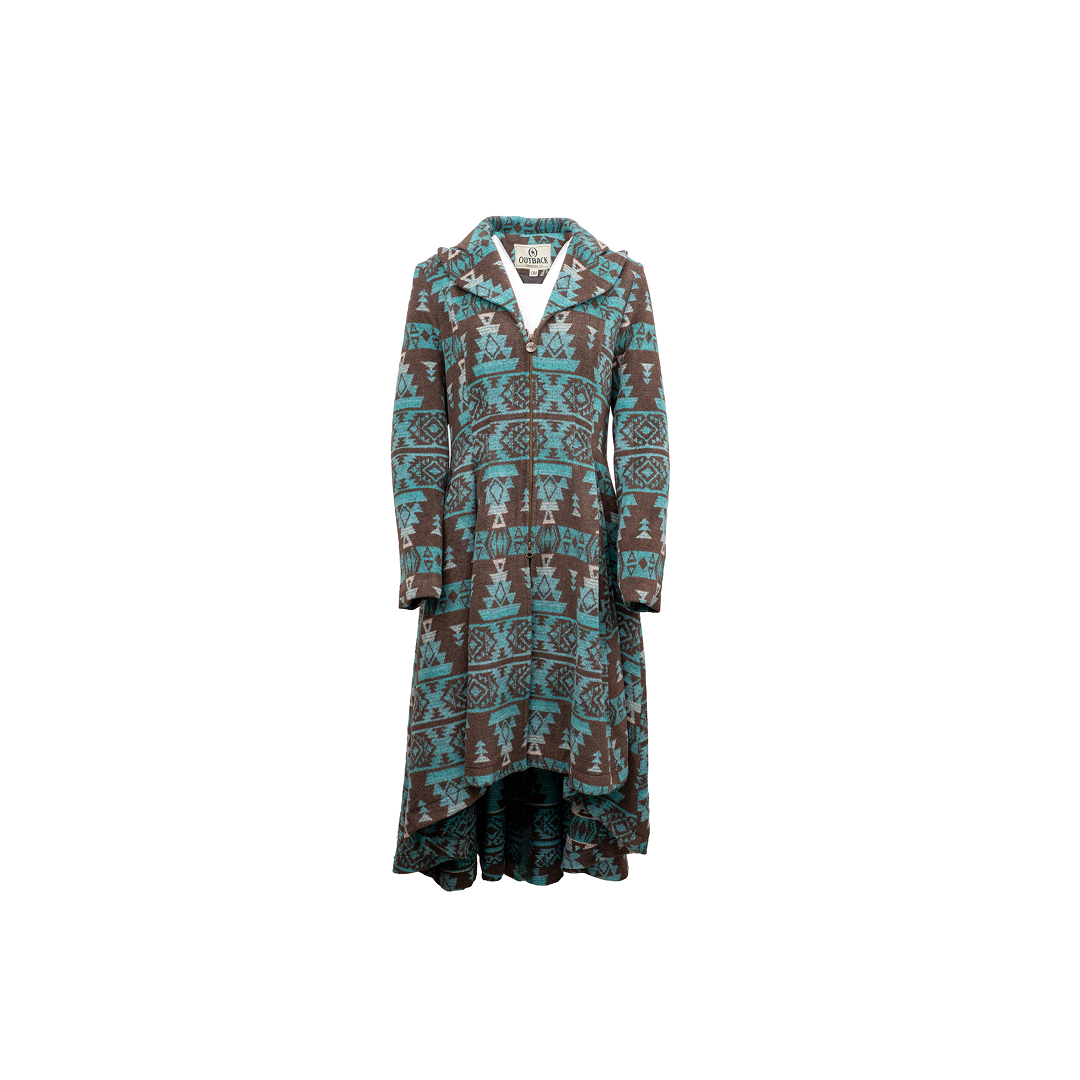 Outback Trading Women’s Jacket Clare Long Dropped Hem