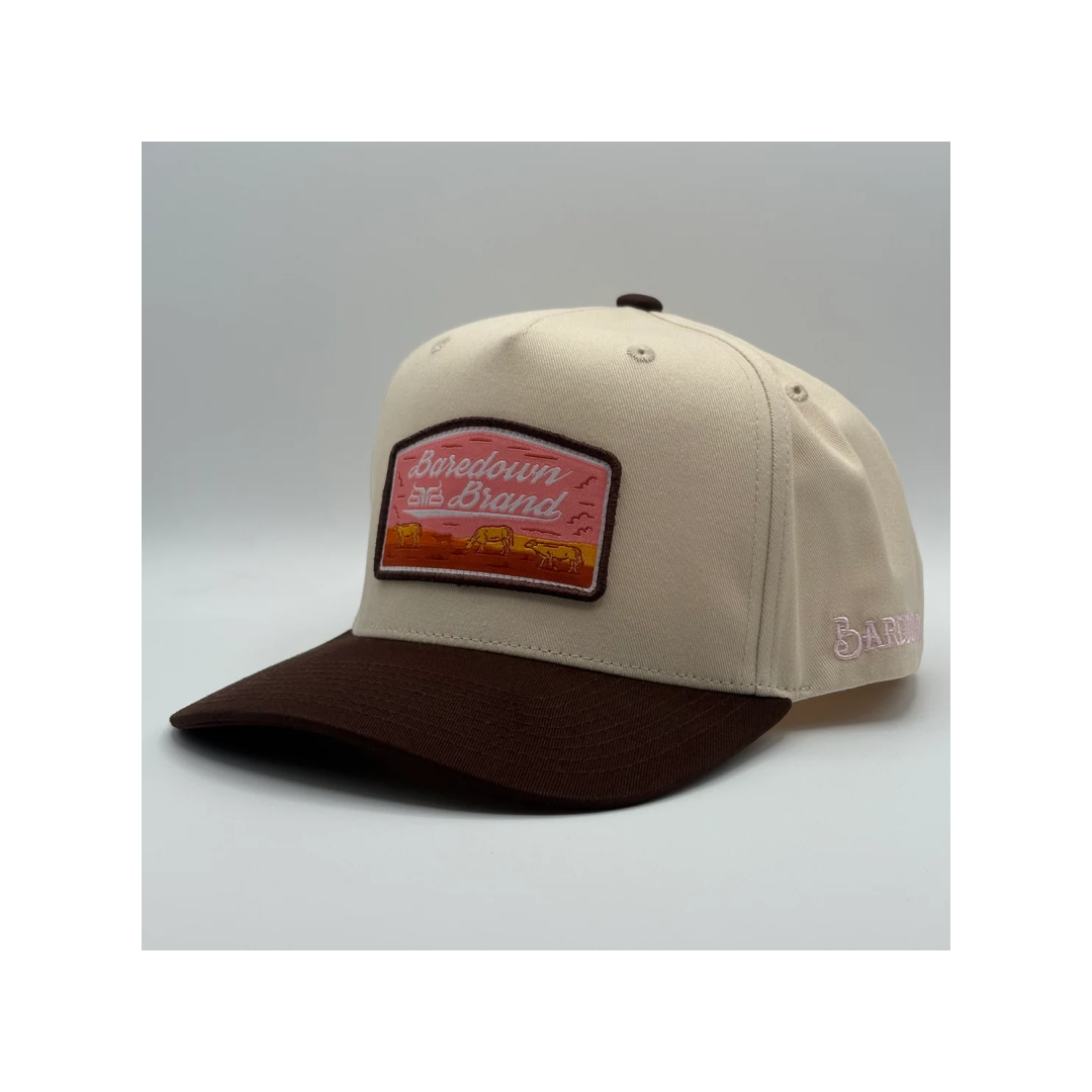 Baredown Pink Skies A Frame Hat