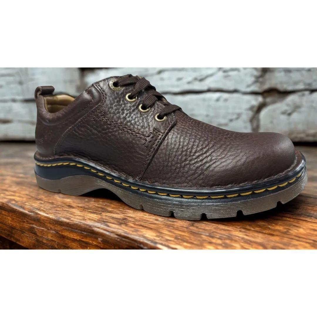 Dr. Martens Men's Brown Leather Shoes - Clearance - Dr. Martens