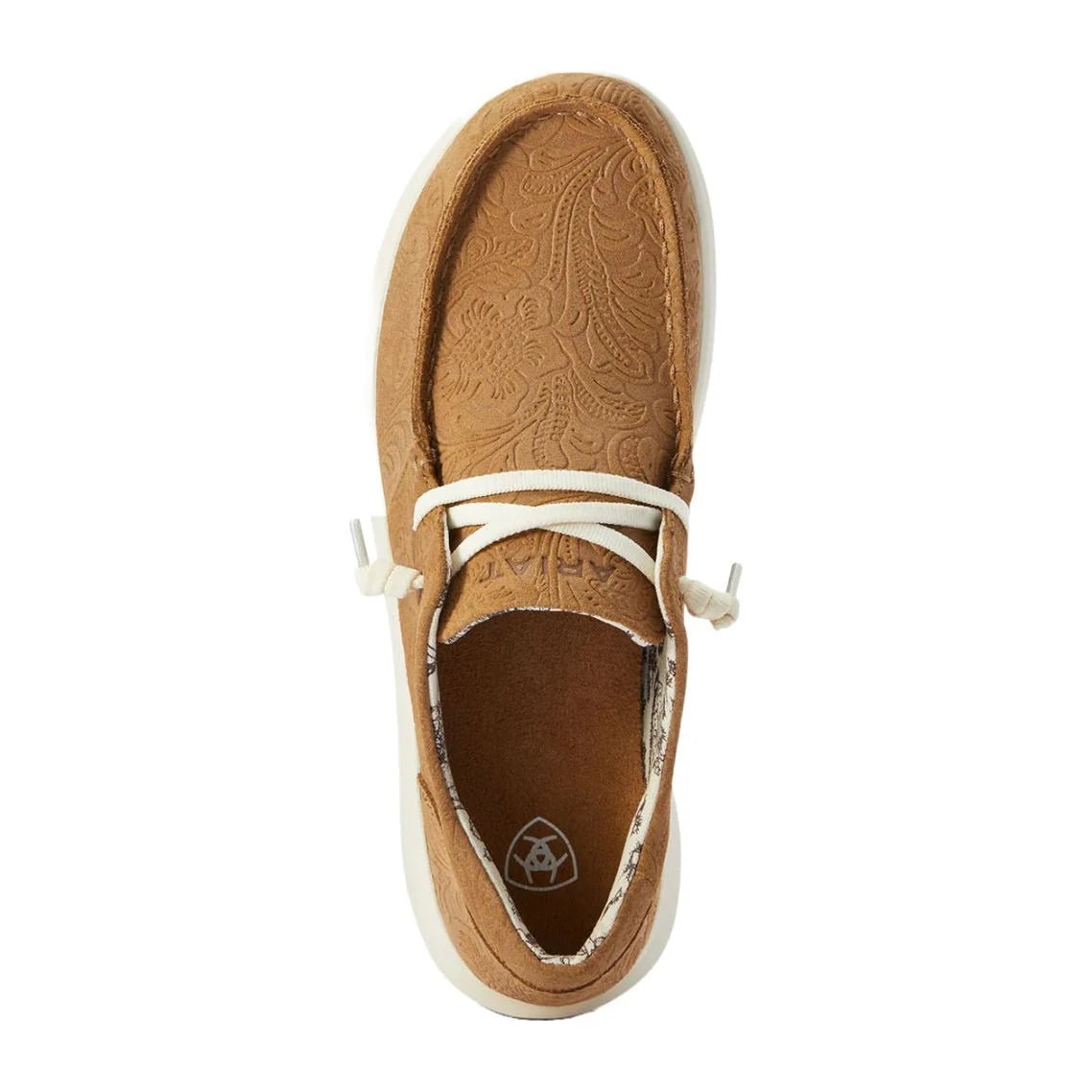 Ariat Youth Hilo - Tan Floral Emboss - Ariat