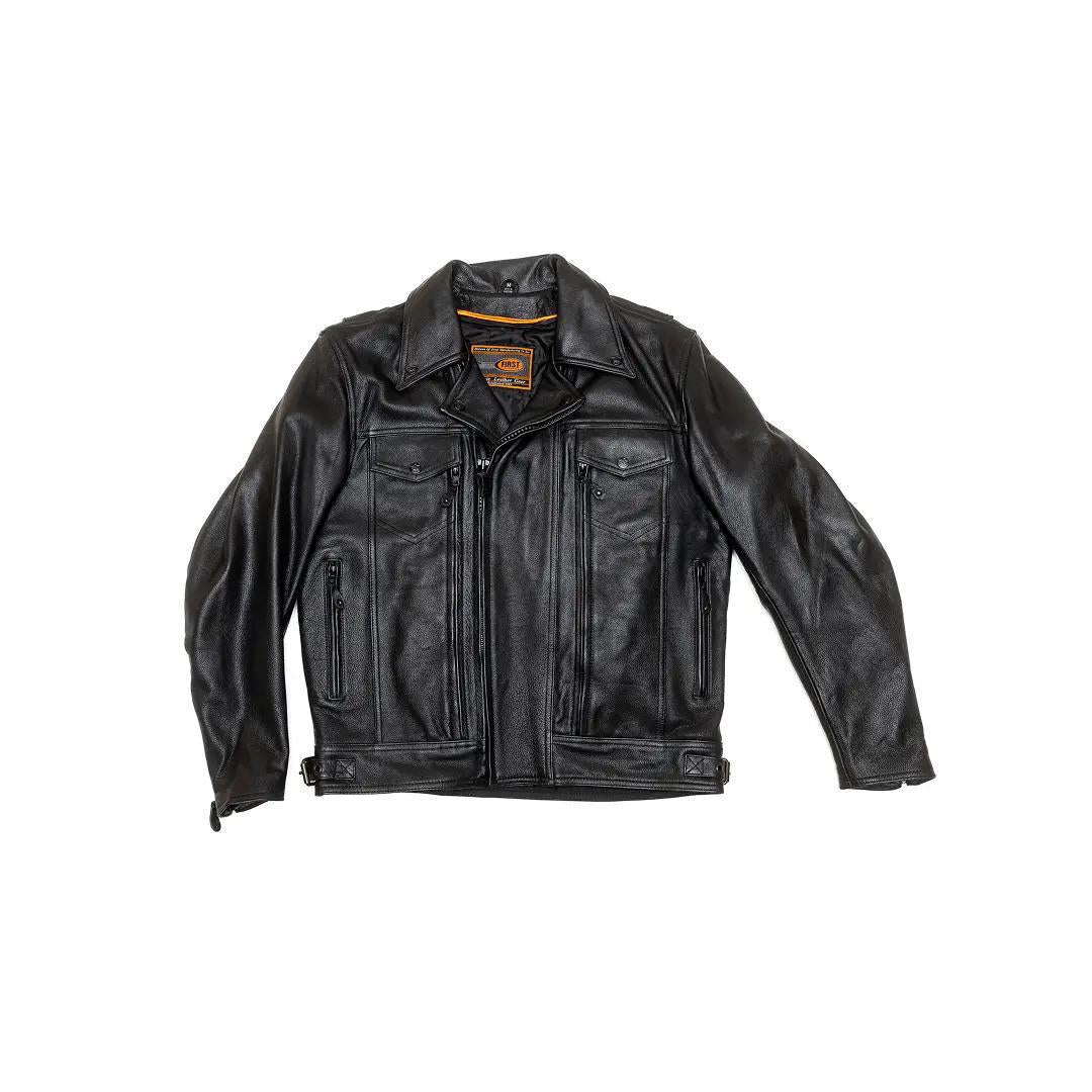 First Classics Men's Leather Jacket Mastermind - Clearance