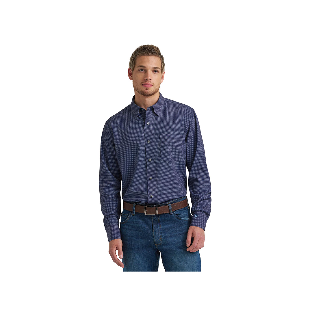 Wrangler Men's Cody Johnson Classic Fit Easy Care Long Sleeve Shirt