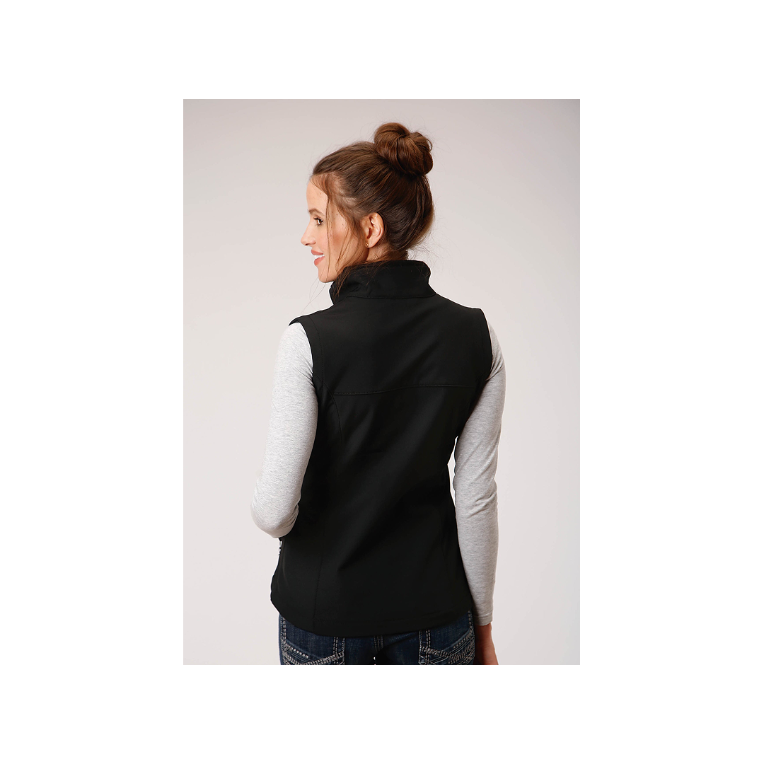 Roper Women's Black Lightweight Soft Shell Vest