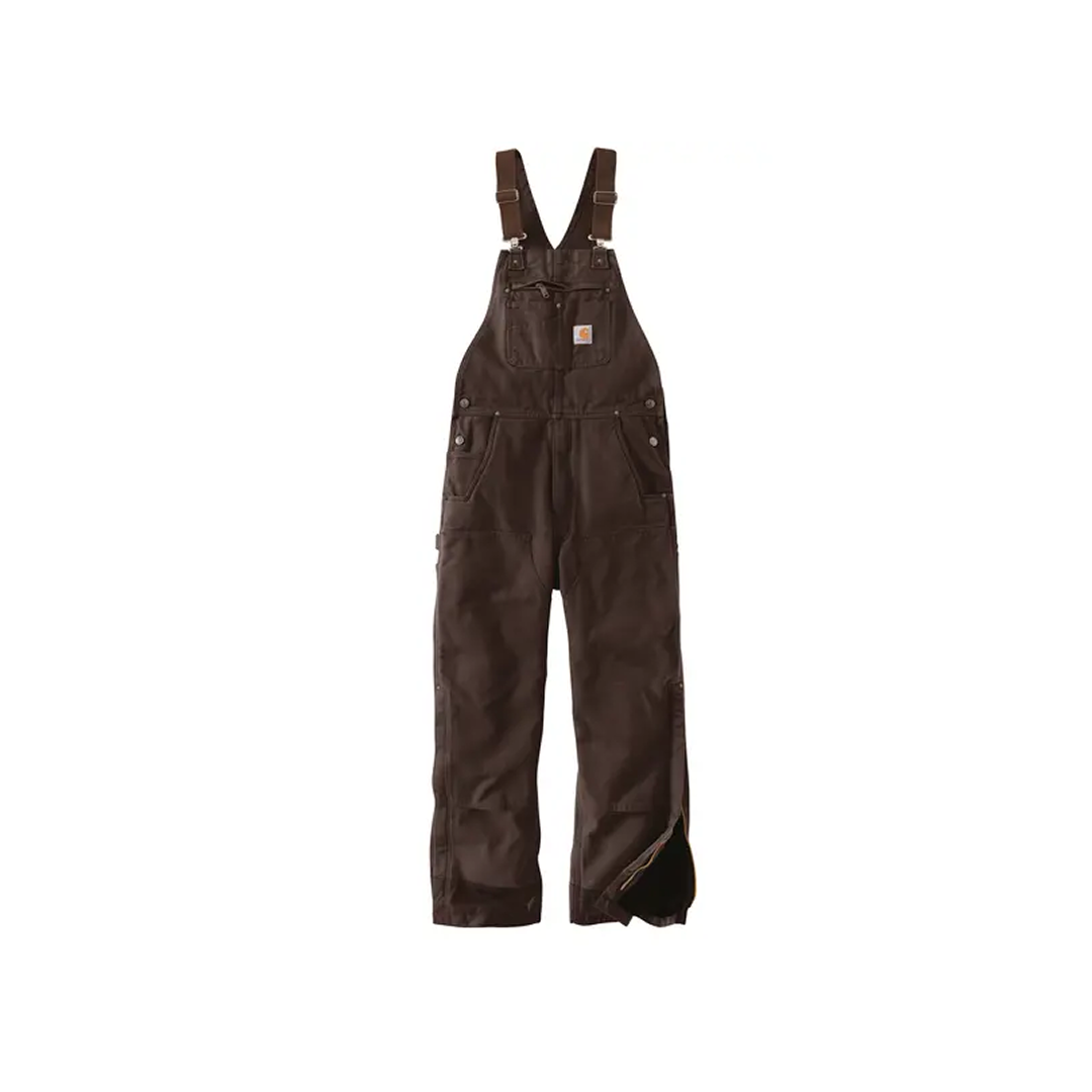 Carhartt Men's Washed Duck Insulated Bib Overall