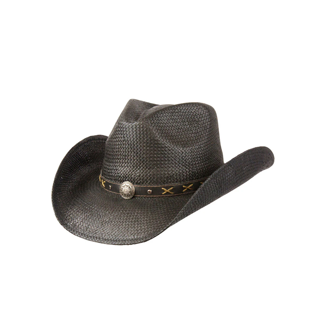 Conner Hats Gunsmoke Western Toyo Black Straw Cowboy Hat weis-western-wear