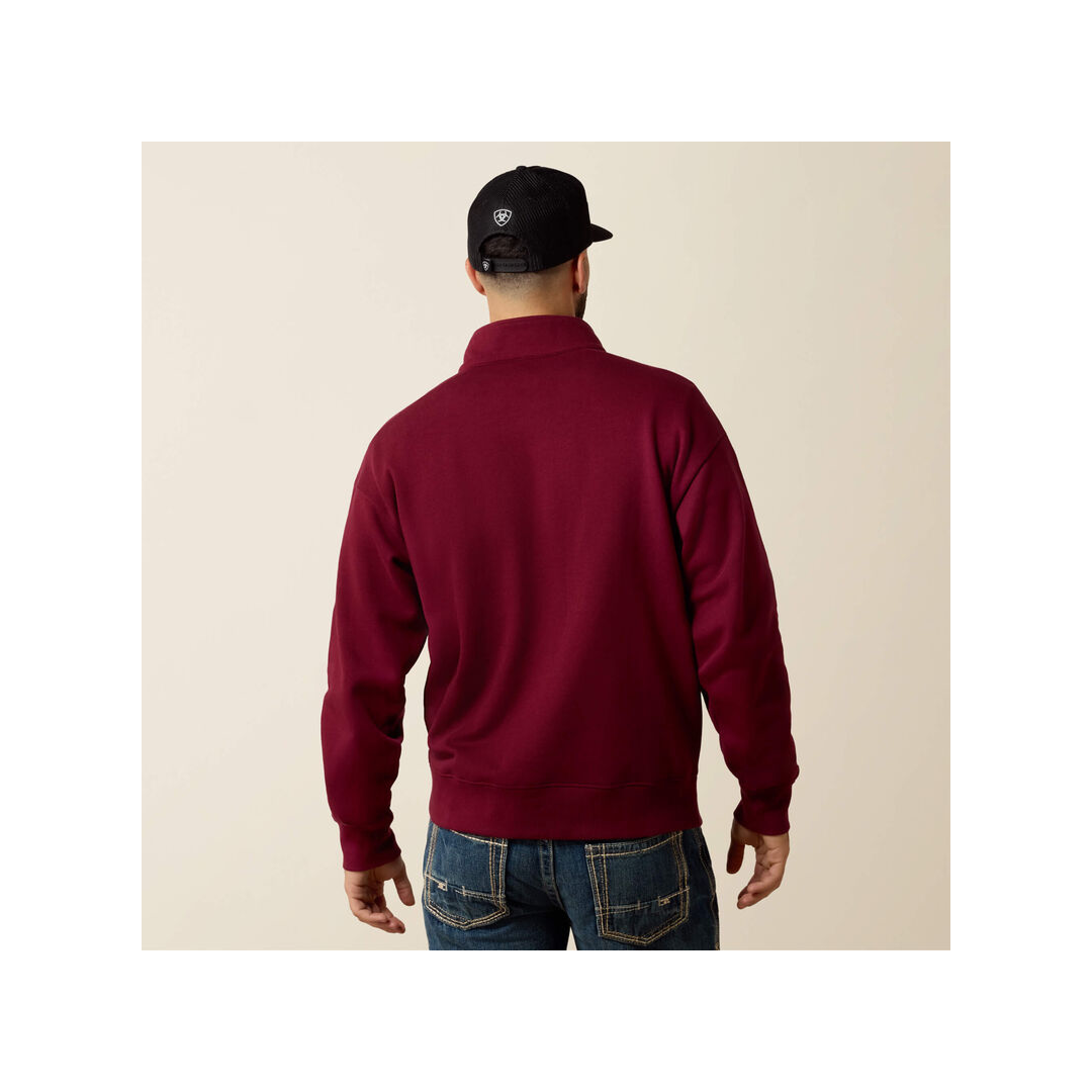 Ariat Men's Holiday 1/4 Zip Sweatshirt