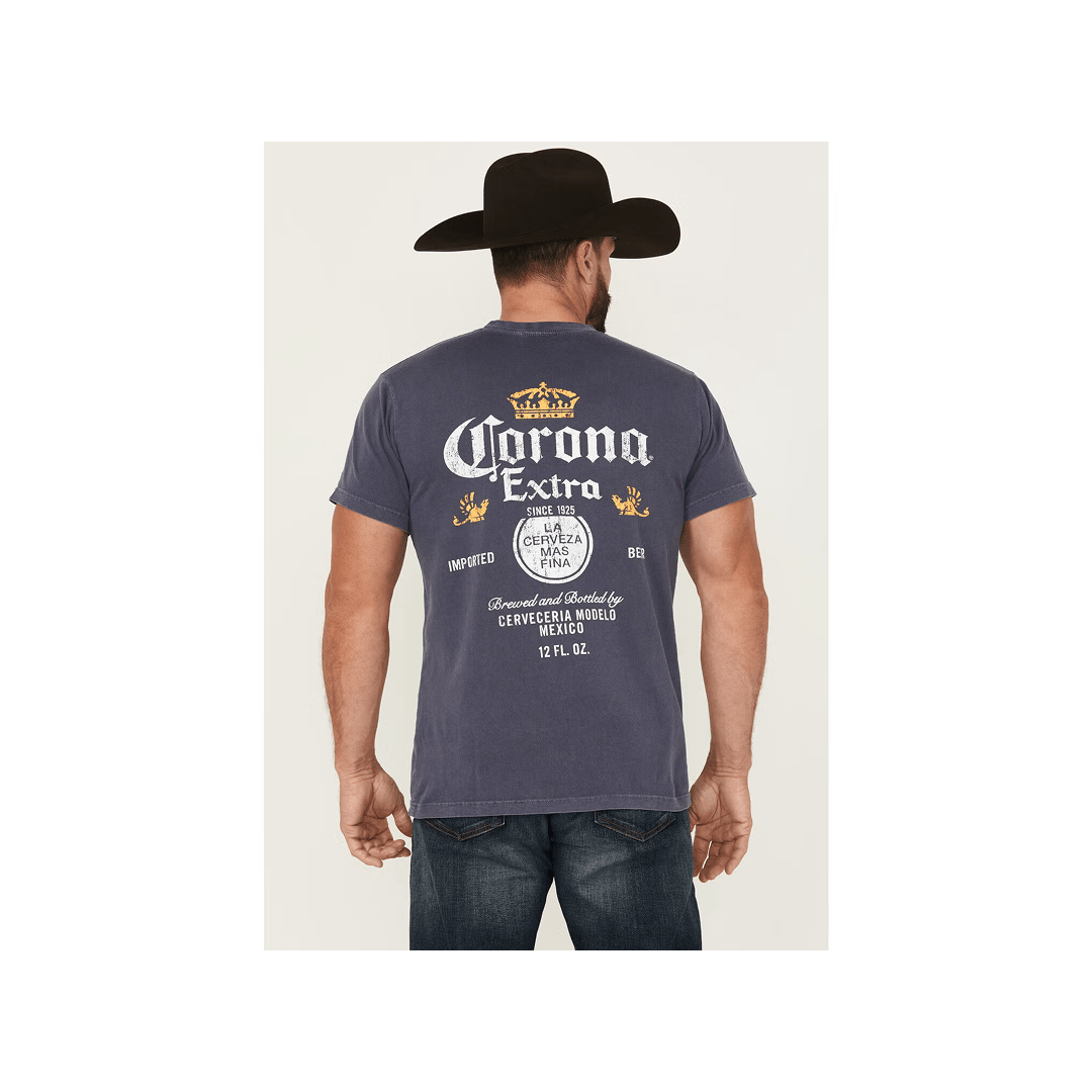 Changes Men's Corona Graphic Short Sleeve Shirt w/ Pocket - Changes