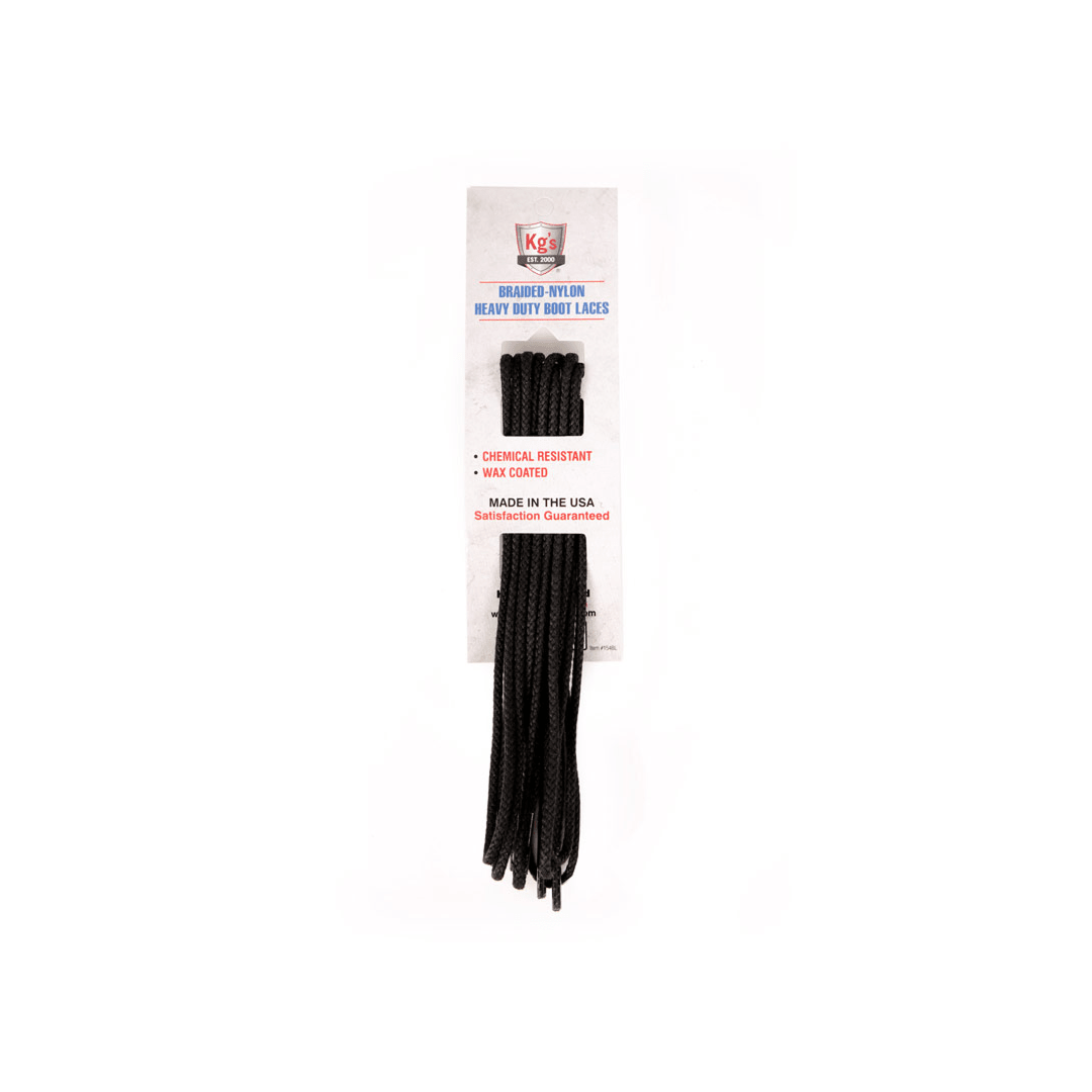 Kg's Braided Nylon Heavy Duty Boot Laces - Kg's
