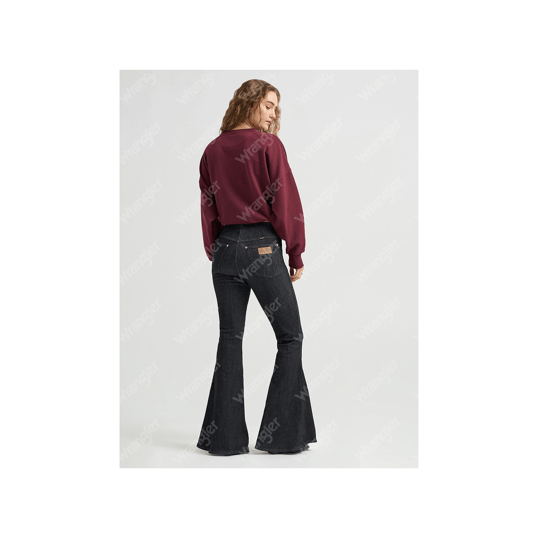 Wrangler Women's Lainey Wilson Rodeo Nights Burgundy Sweatshirt - Wrangler