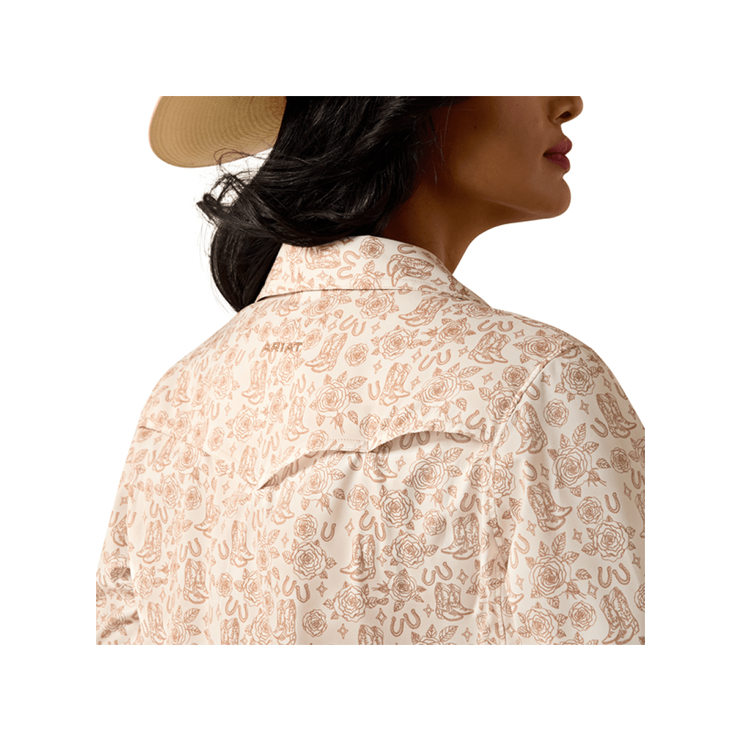 Ariat Women's Western Print VentTEK Long Sleeve Snap Western Shirt - Ariat