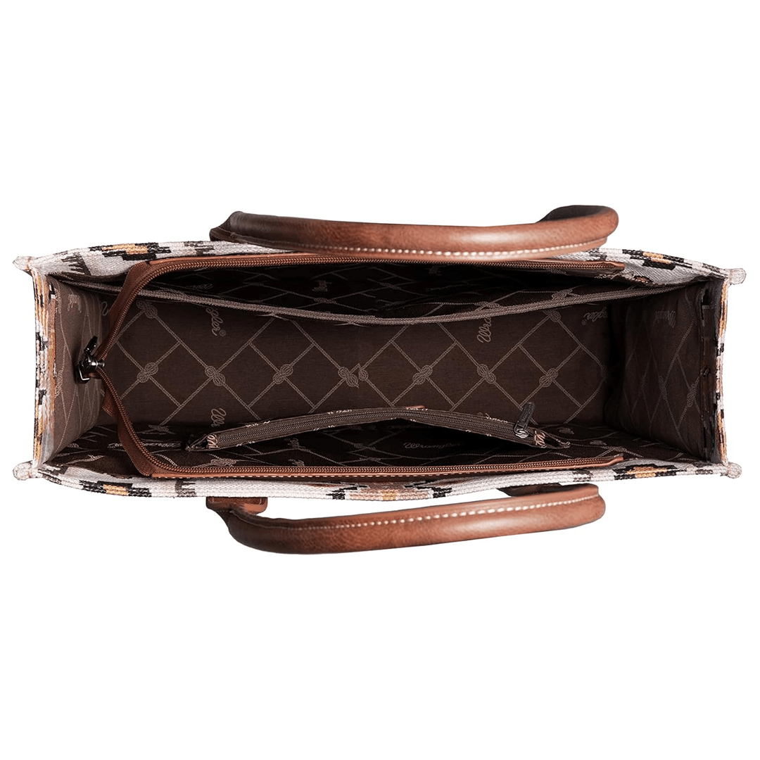 Montana West Tote Bag Western Structured Shoulder Bag with Laptop Compartment - Montana West