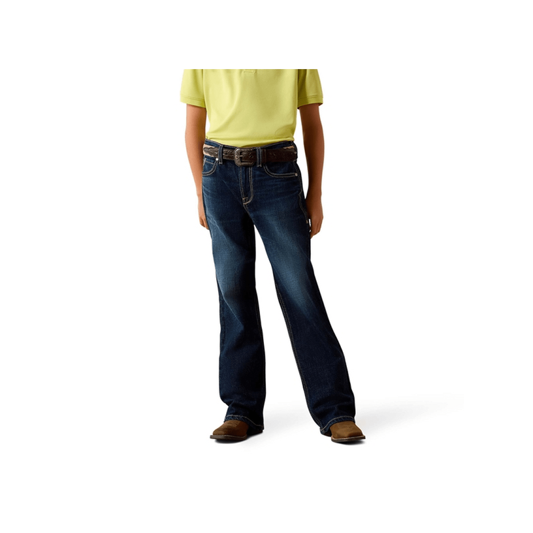 Ariat Boy's B4 Relaxed Oliver Boot Cut Jeans - Ariat