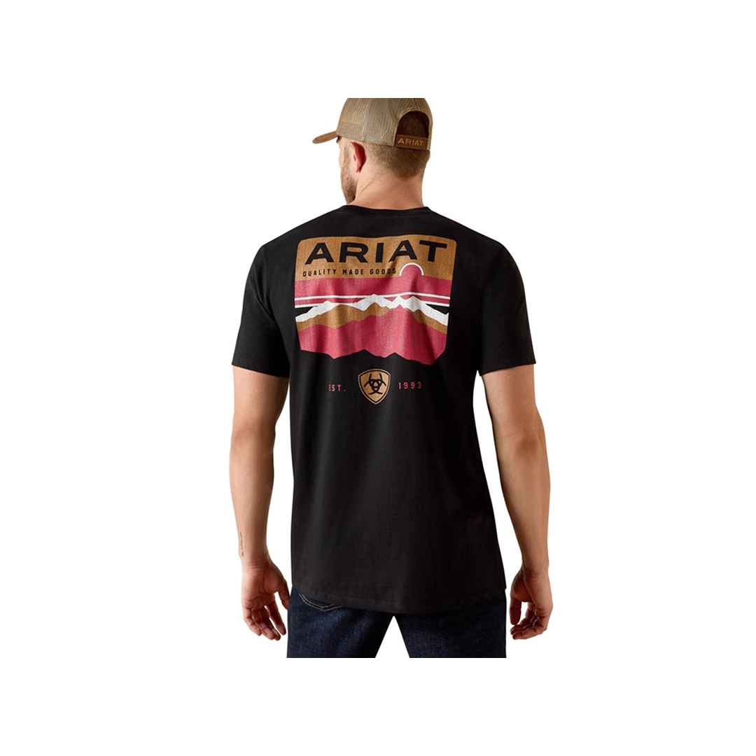 Ariat Men's Highland Sundowner Classic Fit T-Shirt weis-western-wear