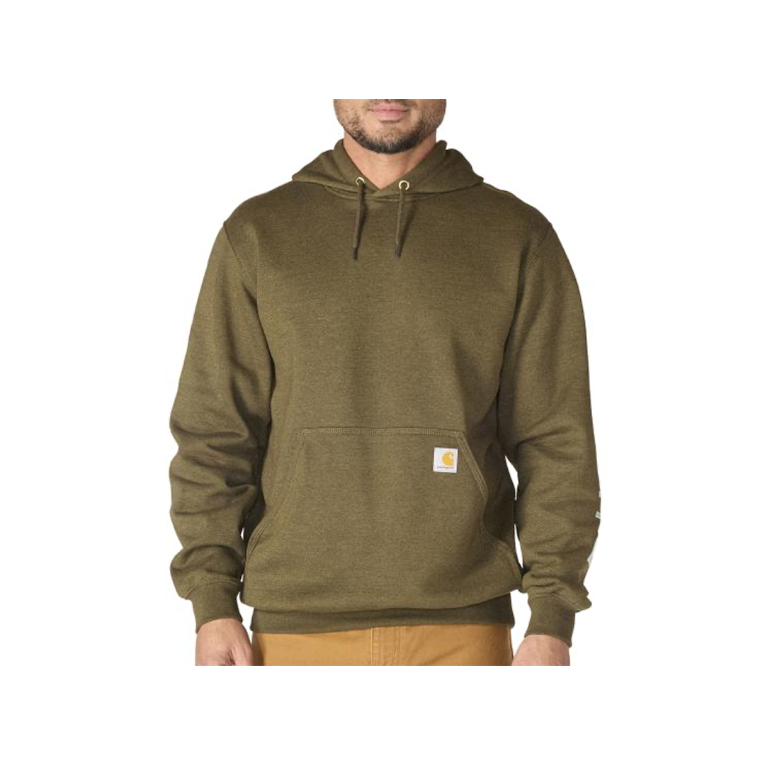 Carhartt Loose Fit Logo Sleeve Graphic Hoodie