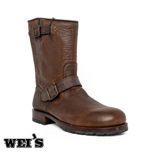 Frye Men's Rogan Boots Dark Brown 87196 - Clearance