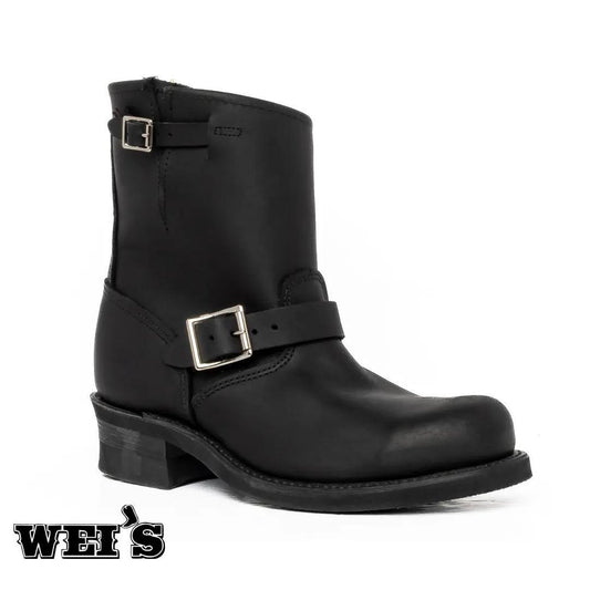 Frye Women's Engineer 8"R Boots Black 87850 - Clearance