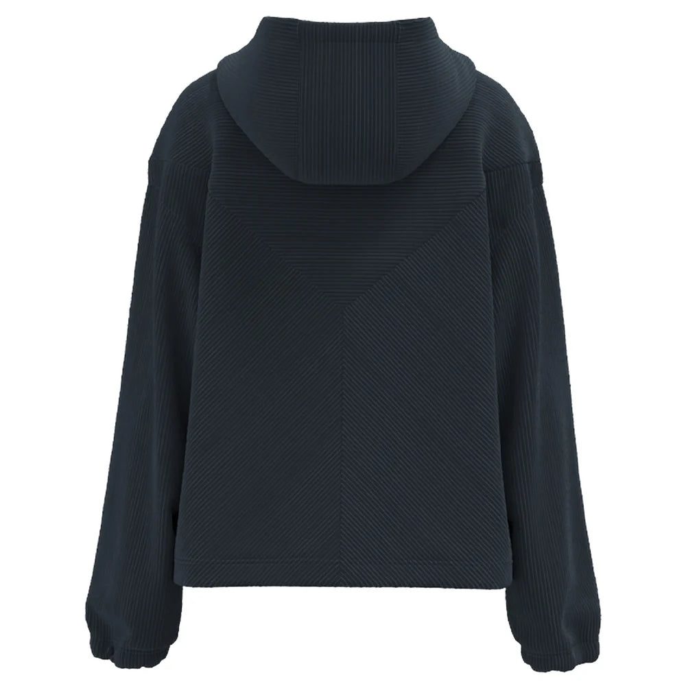 Hooey Women's Cowgirl Corduroy 1/4 Zip Hoodie