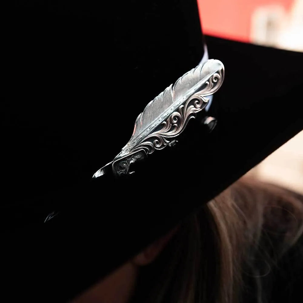 Montana Silver Feather Hat Pick