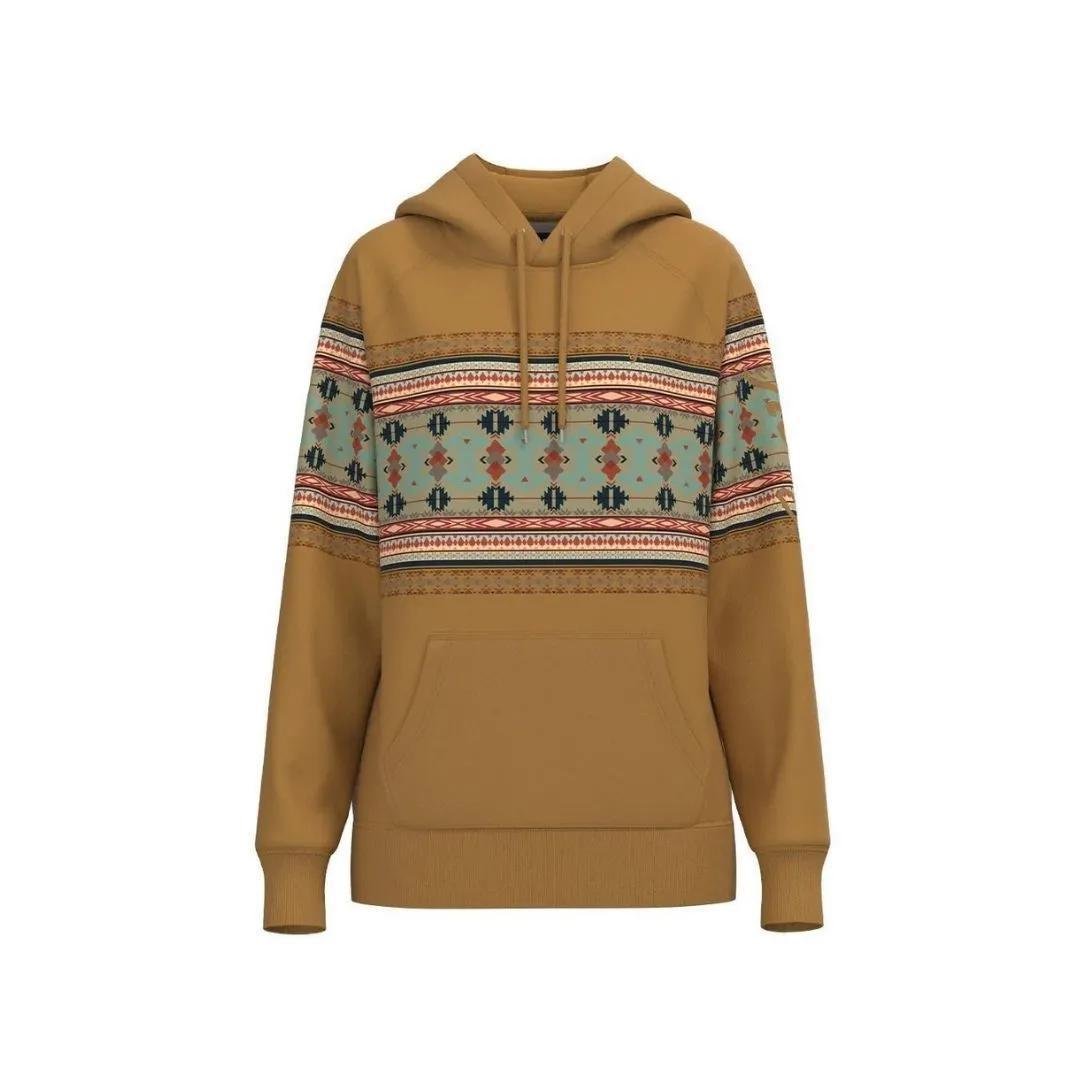 Hooey Ladies "Legendary Hoody" Tan w/Thunderbird Pattern - Hooey