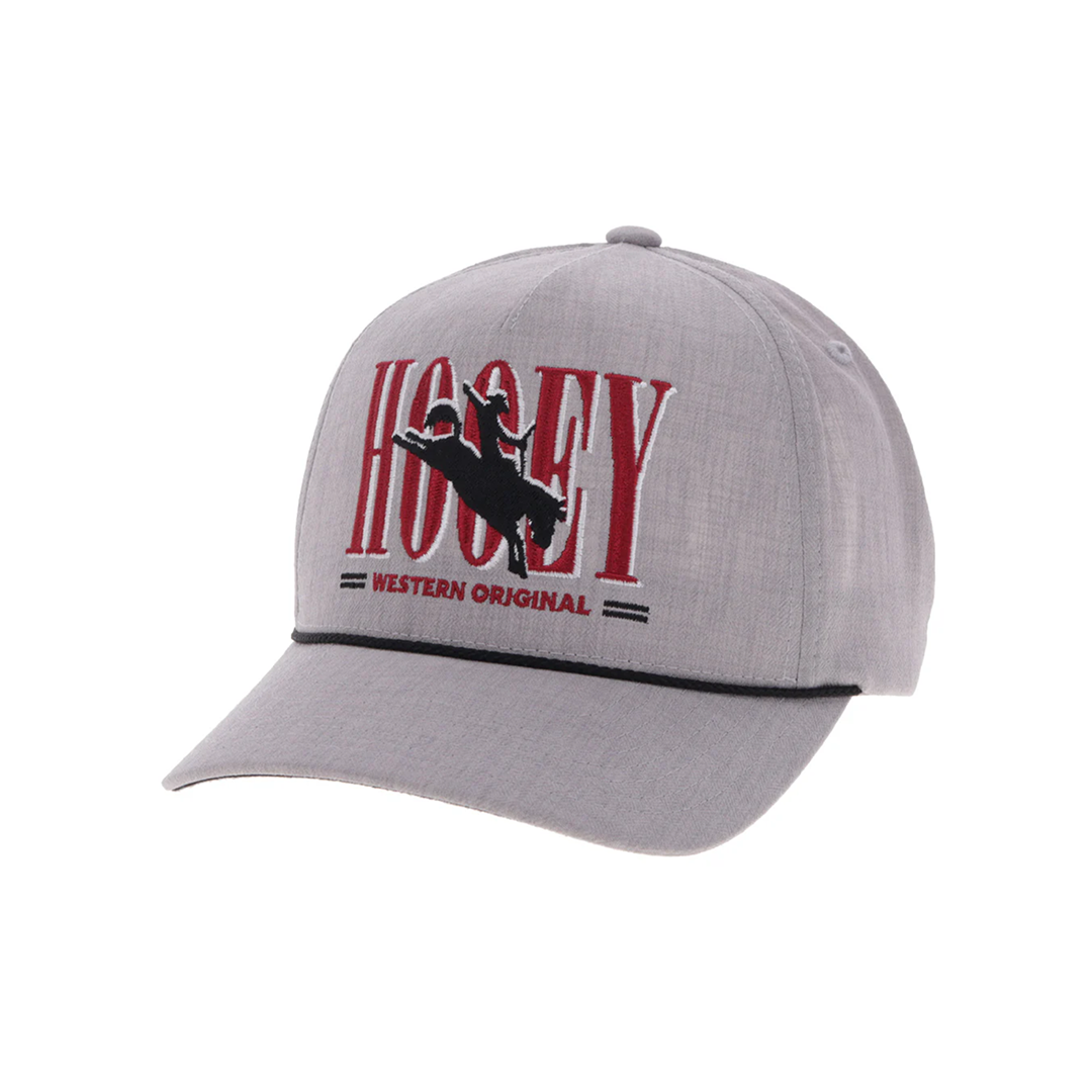 Hooey Wild Ride Hat Heather Grey w/ Hooey Embroidered Logo weis-western-wear