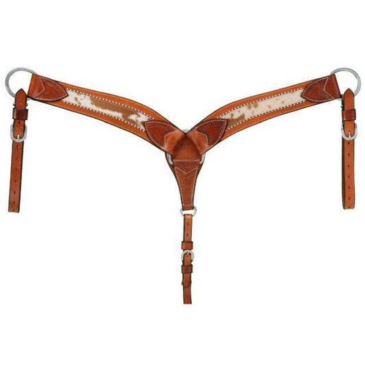 JT International Royal King Breastcollar With Spotted Hair Overlay 45-632