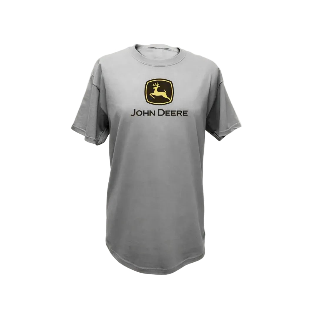 John Deere Men's T-Shirt Oxford Grey