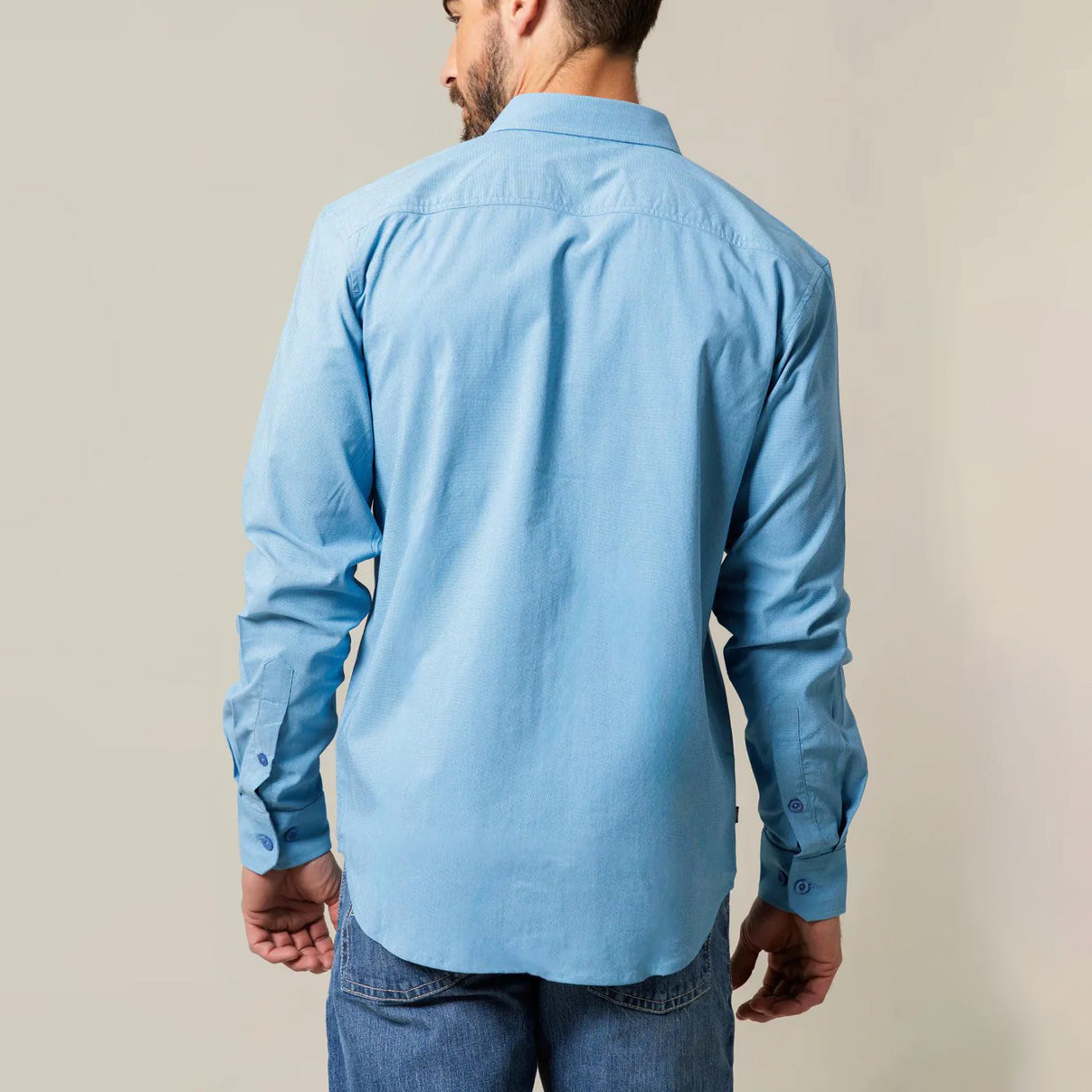 Kimes Ranch Men's Linville Long Sleeve Dress Shirt