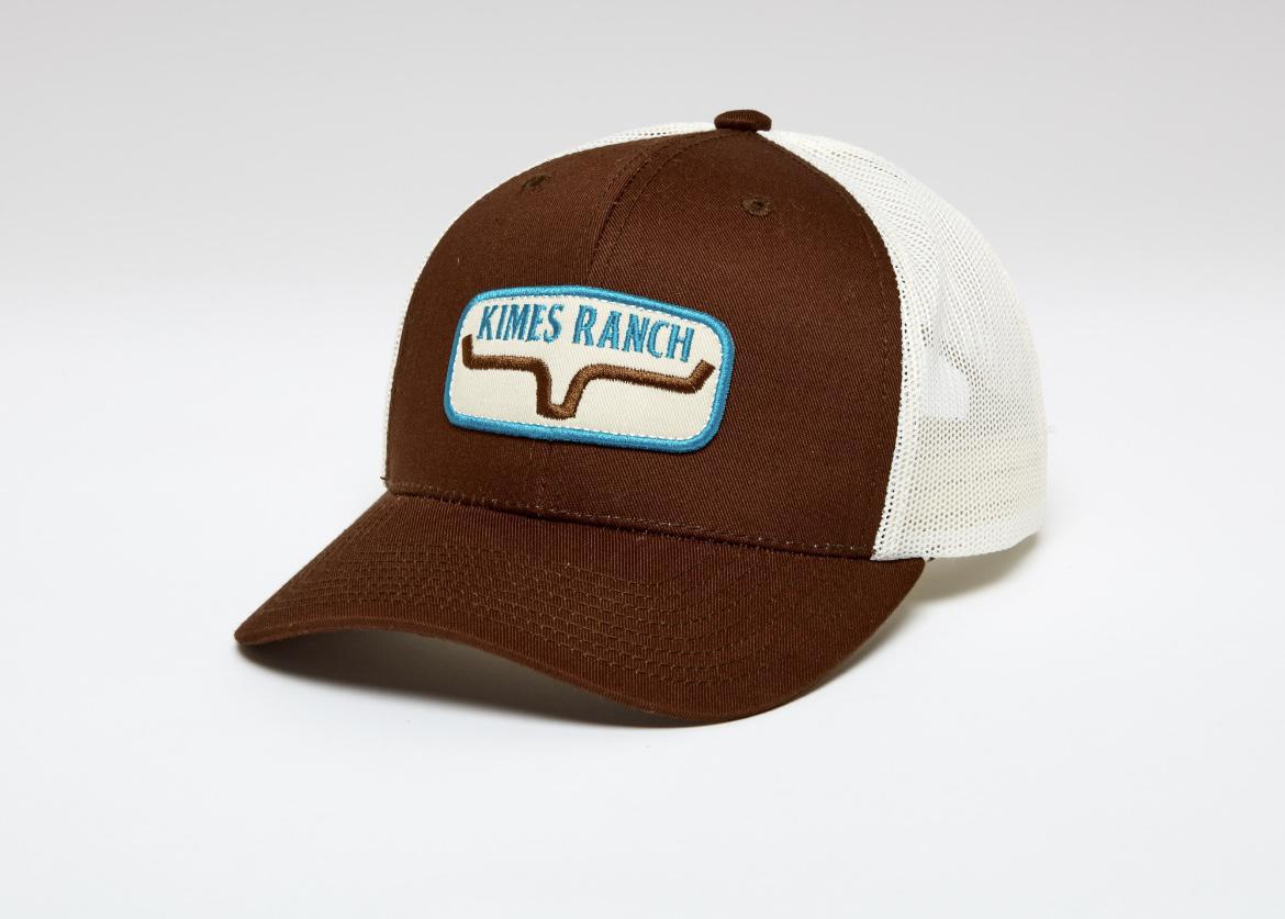 Kimes Ranch Rolling Truck Trucker Hat In Brown
